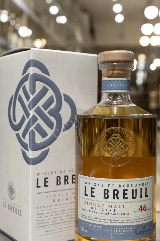 В магазине Крю Профи Le Breuil Single Malt Origine gift box 0.7 л