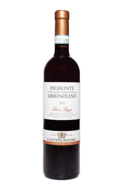 Вино Cantine Povero Grignolino Buon Paggio DOC 2023 0.75 л