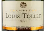 Этикетка Louis Tollet Brut 0.75 л