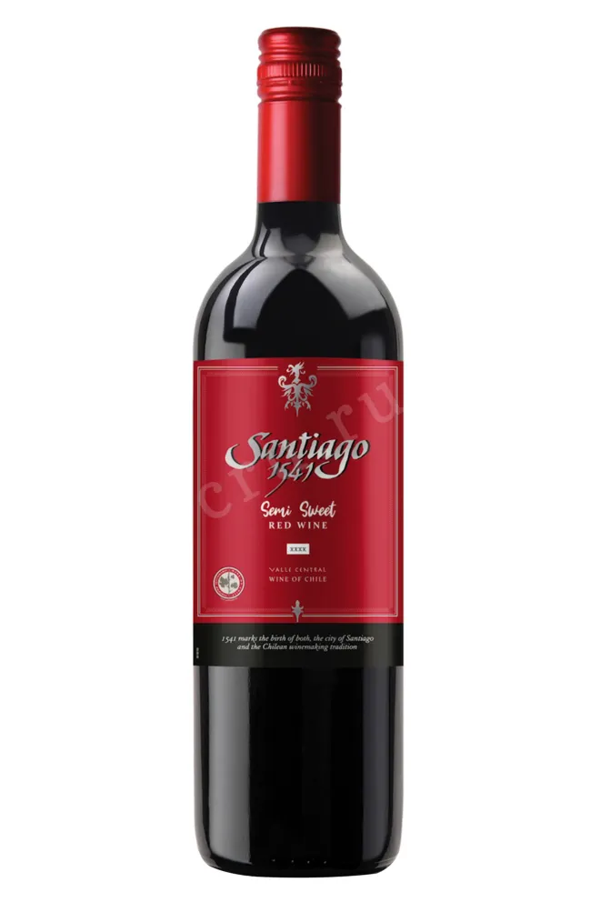 Вино Santiago 1541 Cabernet Sauvignon semi-sweet Central Valley   0.75 л