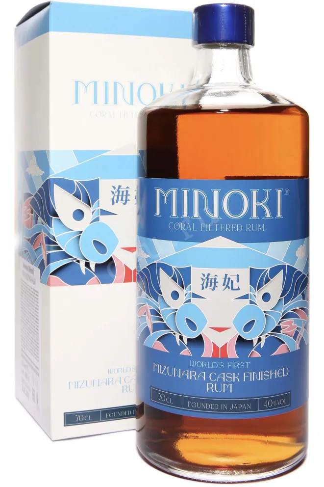 Ром Minoki Mizunara Cask Finished in gift box  0.7 л
