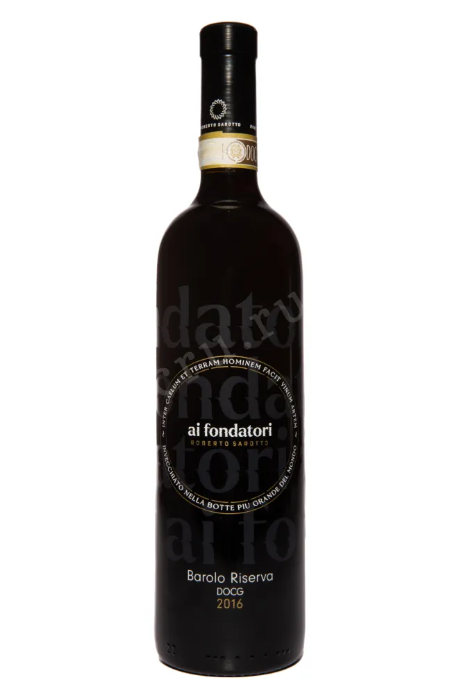 Вино Roberto Sarotto Ai Fondatori Barolo Riserva DOCG 2016 0.75 л