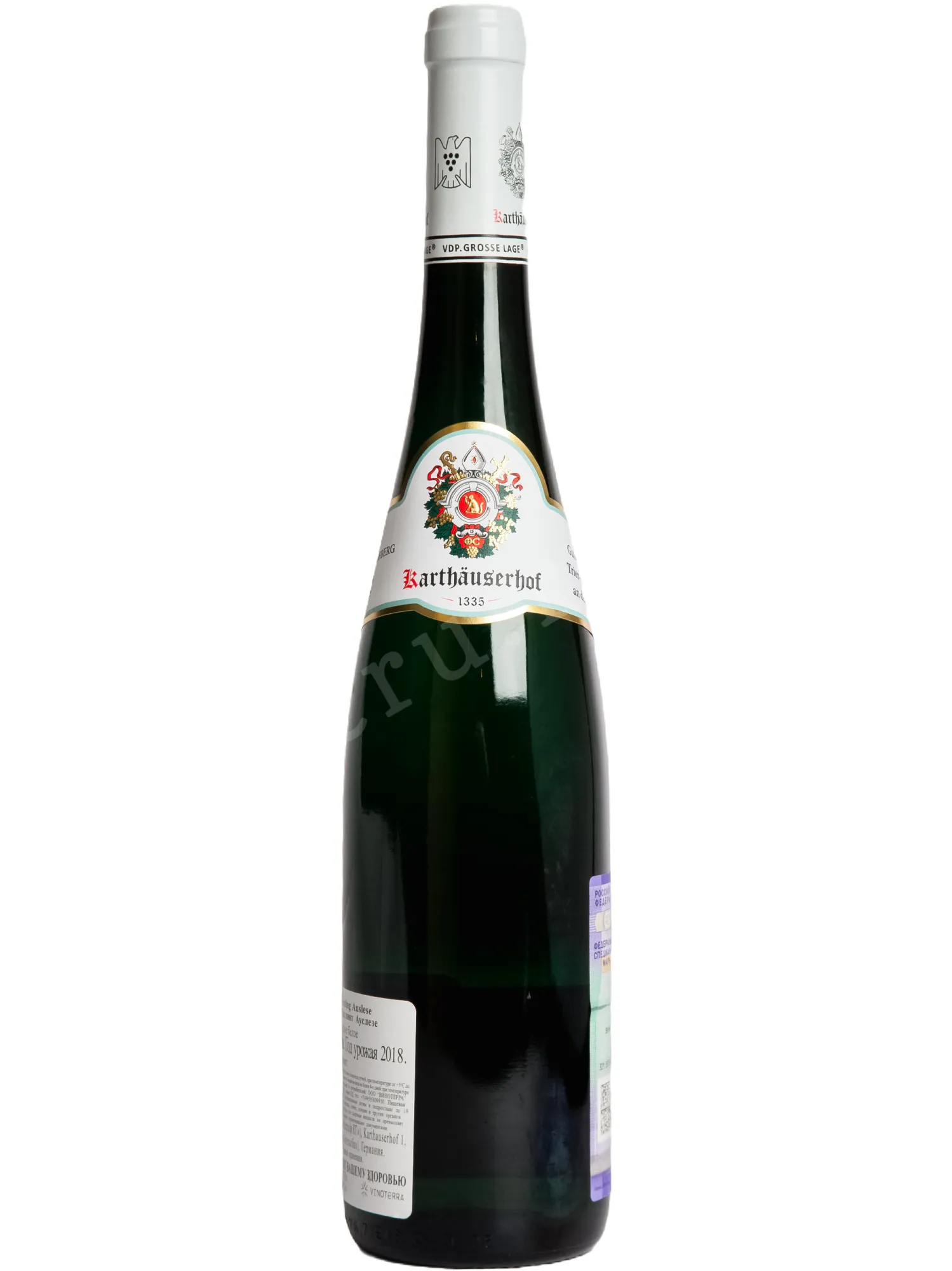 Фото — Вино Karthauserhof Karthauserhofberg Riesling Auslese 2018 0.75 л