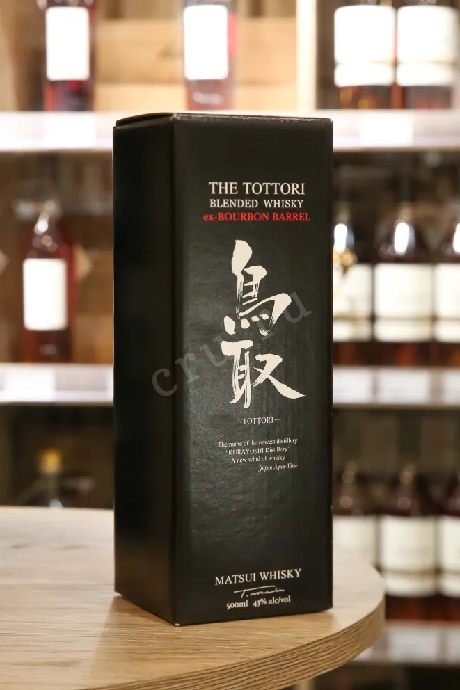 В магазине Крю Профи the Tottori Bourbon Barrel gift box 0.5 л