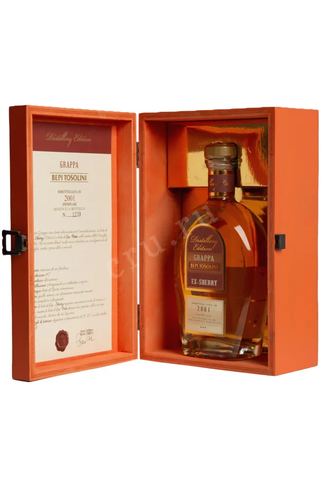 В подарочной коробке Bepi Tosolini Ex-Sherry Barrique 0.7 л