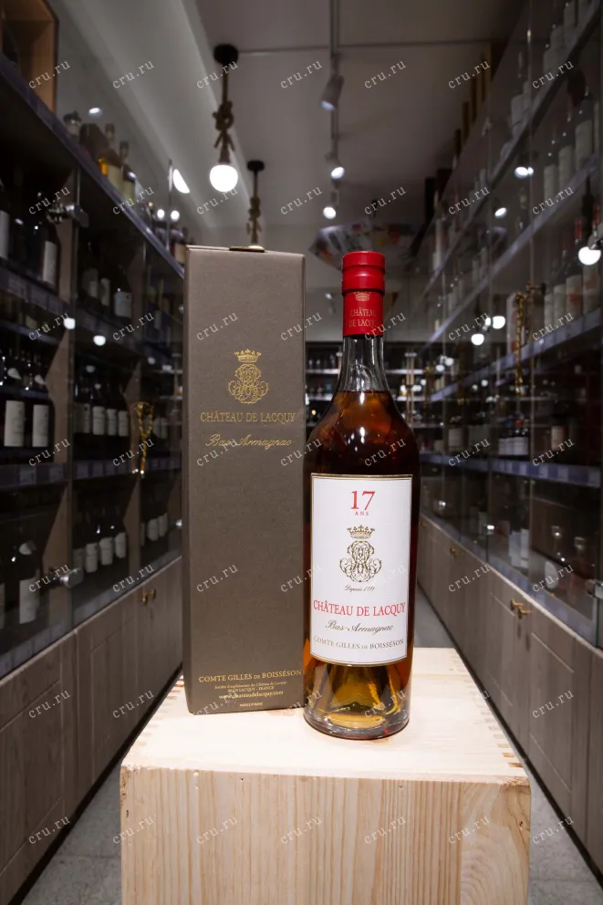 В магазине Крю Профи Chateau de Lacquy 17 years 2004 0.7 л