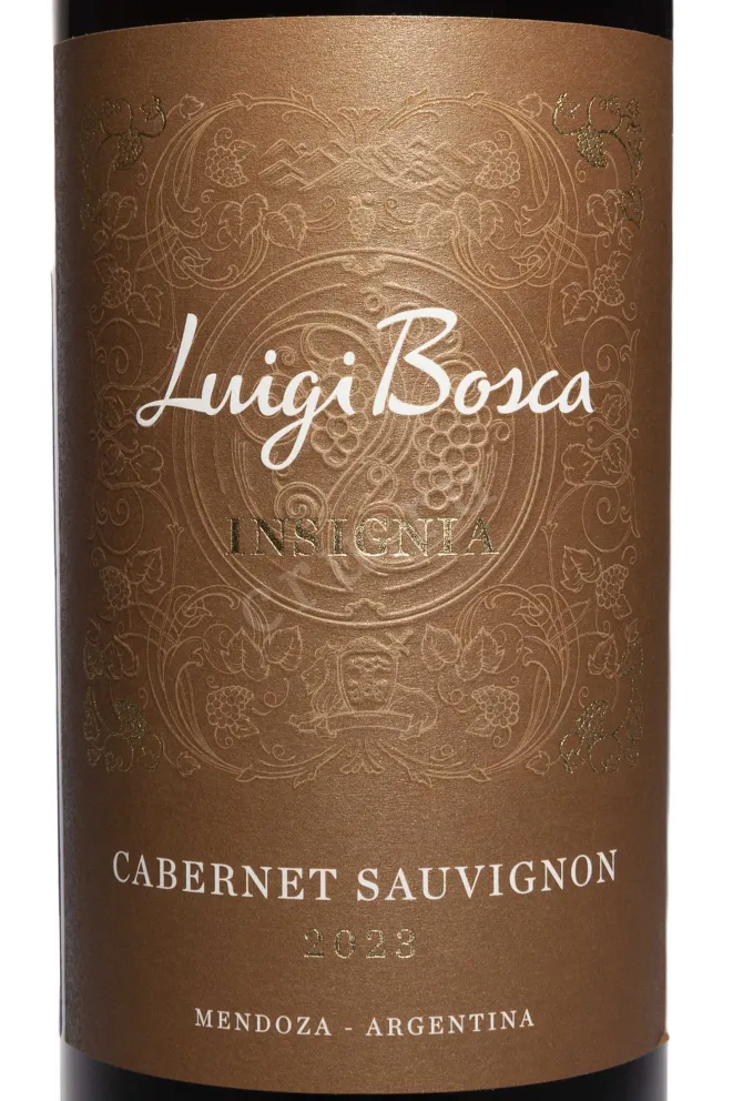 Этикетка Luigi Bosca Cabernet Sauvignon 2023 0.75 л