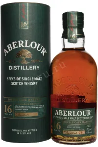 Виски Aberlour 16 years in a tube  0.7 л
