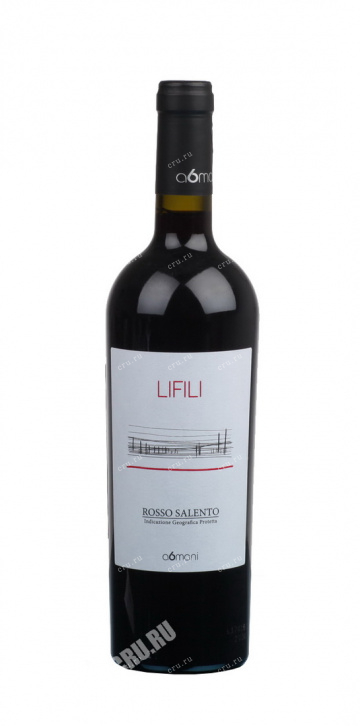Вино A6mani Lifili Rosso Salento 2014 0.75 л