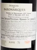 Контрэтикетка Domaine de Baron'Arques Limoux AOC 2021 0.75 л