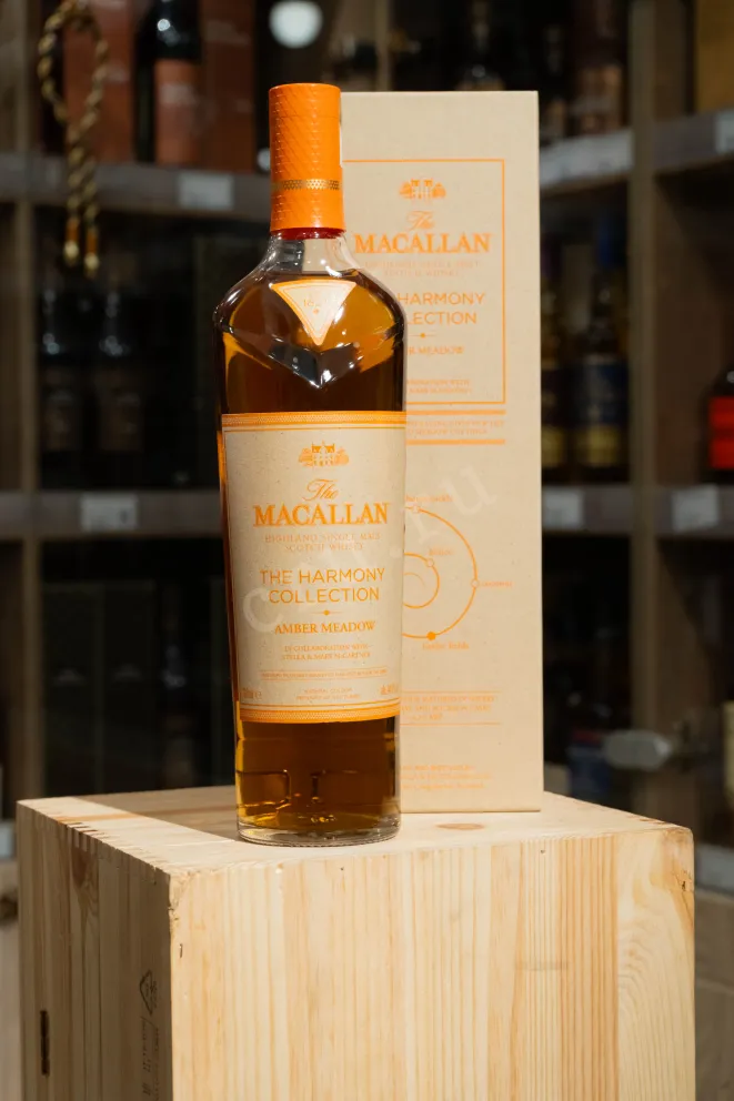 В магазине Крю Профи Macallan The Harmony Collection Amber Meadow in gift box 0.7 л
