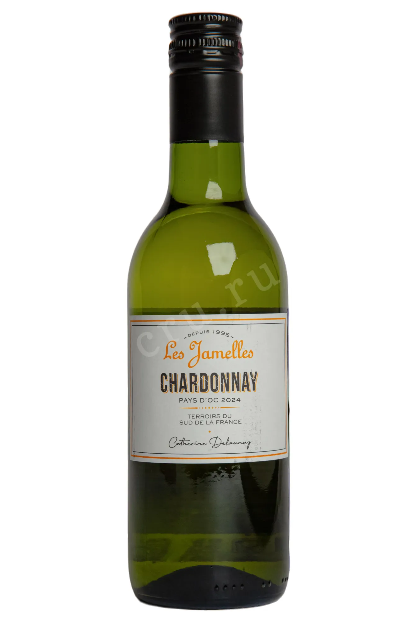 Фото — Вино Les Jamelles Chardonnay Pays d’Oc 2024 0.25 л