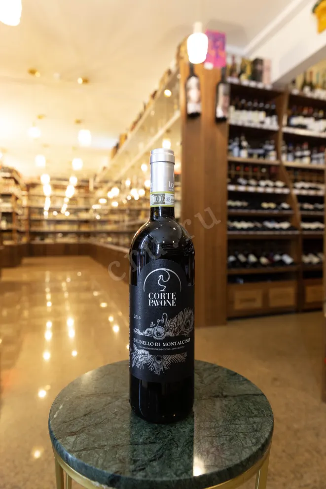 В магазине Крю Профи Corte Pavone Brunello di Montalcino 2016 0.75 л