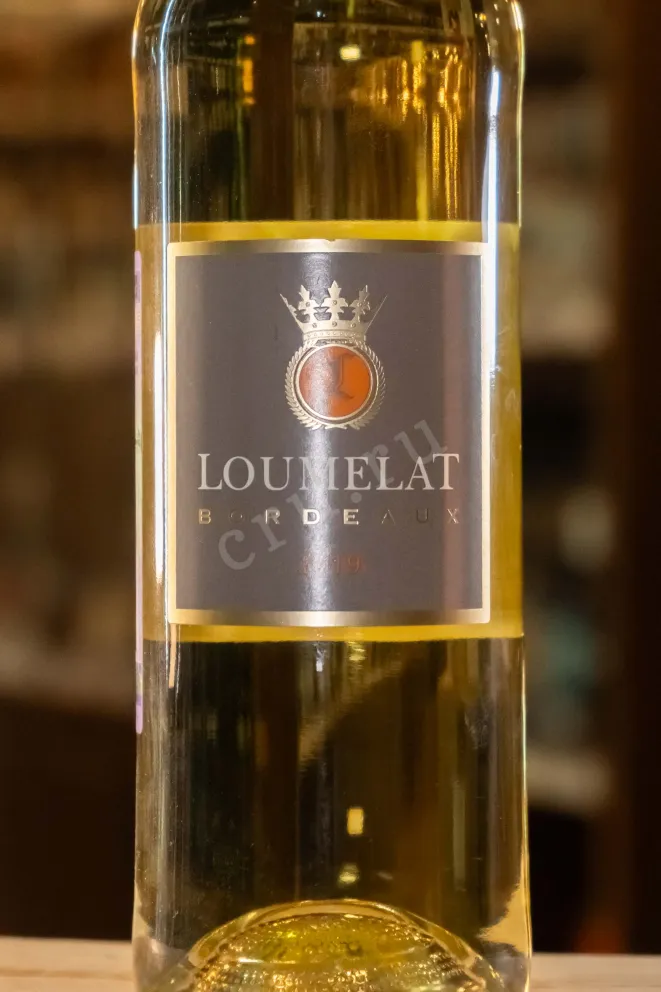 В магазине Крю Профи Chateau Loumelat Bordeaux AOC 2019 0.75 л