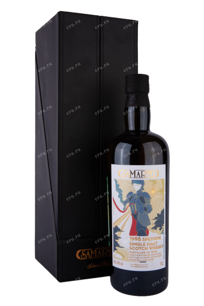 Виски Samaroli Glen Grant Speyside Single Malt gift box  0.7 л