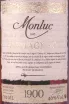 Этикетка Monluc in wooden box 1900 0.7 л