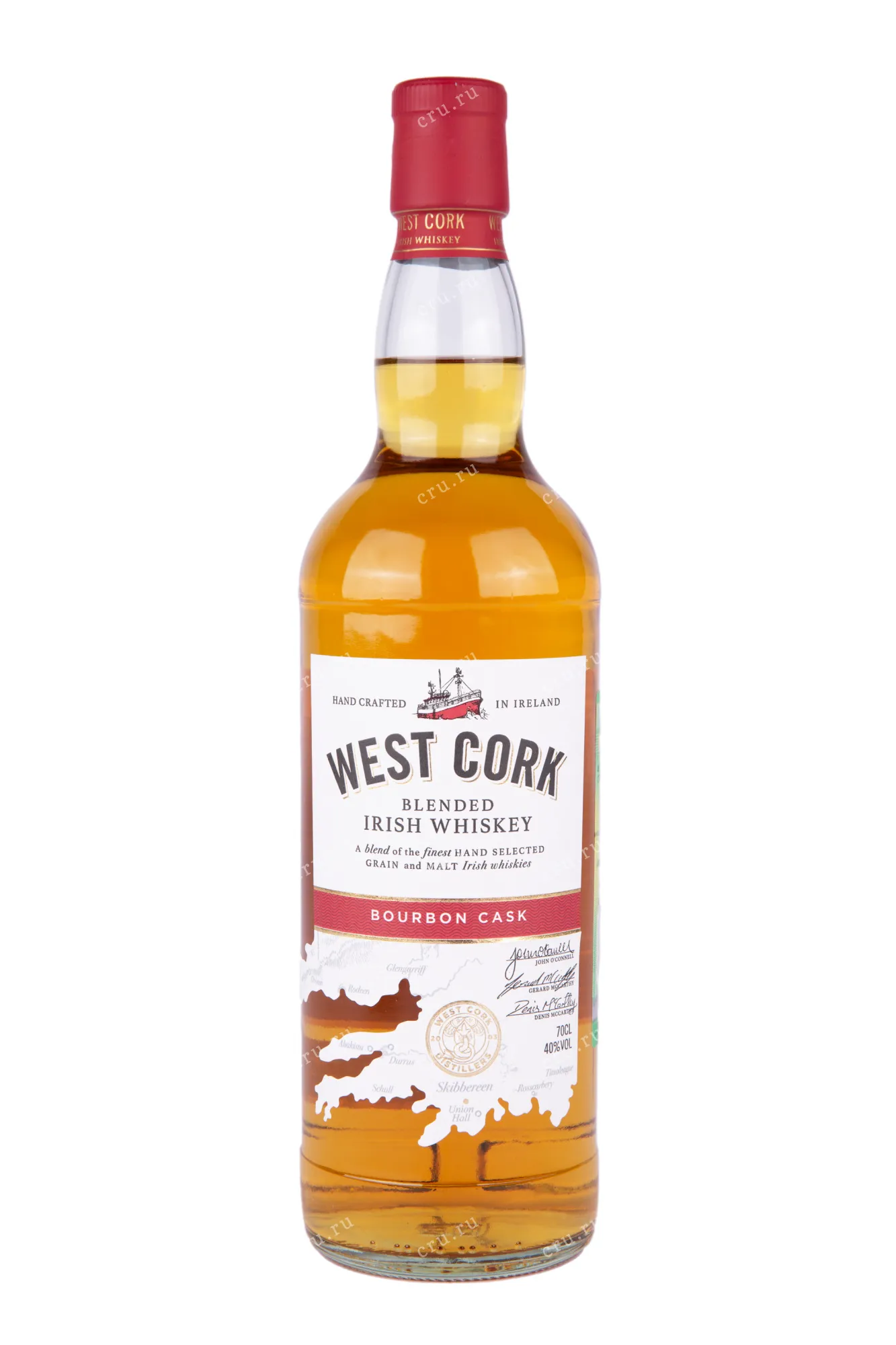 Фото — Виски West Cork Bourbon Cask  0.7 л