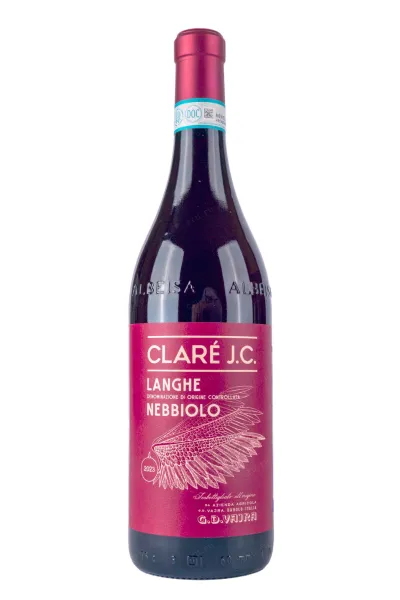 Вино G.D. Vajra Clare J.C. Langhe DOC Nebbiolo 2023 0.75 л