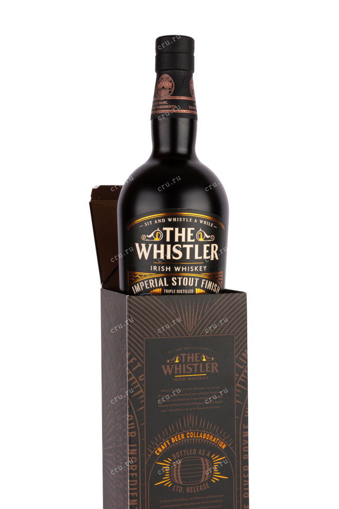 В подарочной коробке The Whistler Imperial Stout Cask Finish Irish gift box 0.7 л