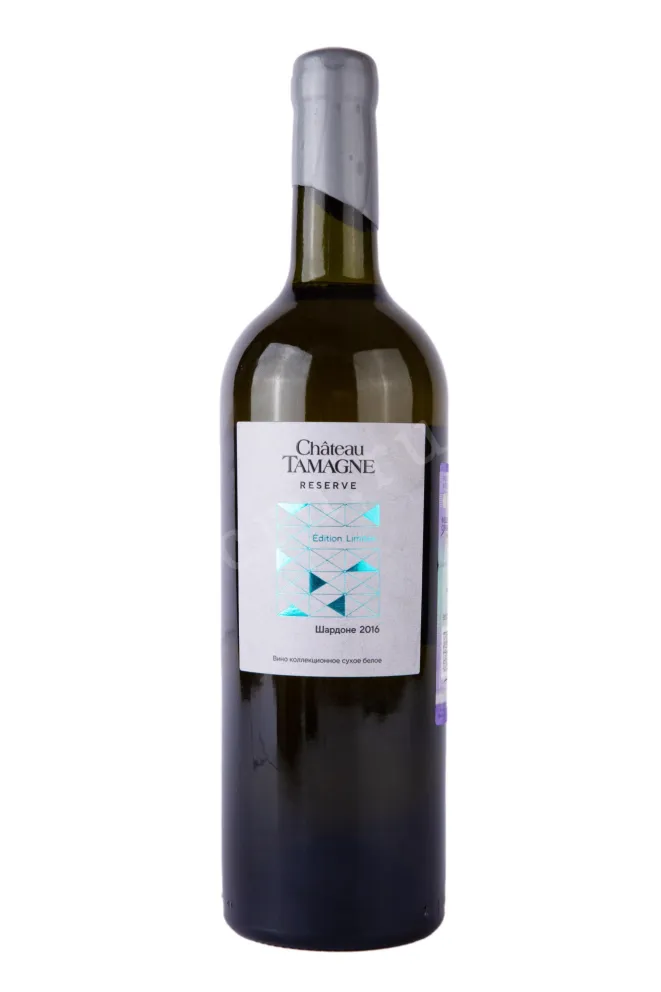 Вино Шато Тамань Лимитированный Резерв Шардоне 2016 0.75 л