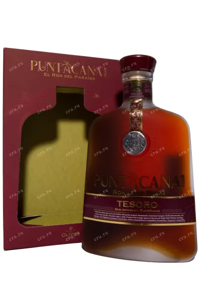 Ром Puntacana Oliver Tesero in gift box  0.7 л