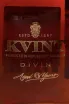 Этикетка Kvint Divin 6 years in gift box 2016 0.5 л
