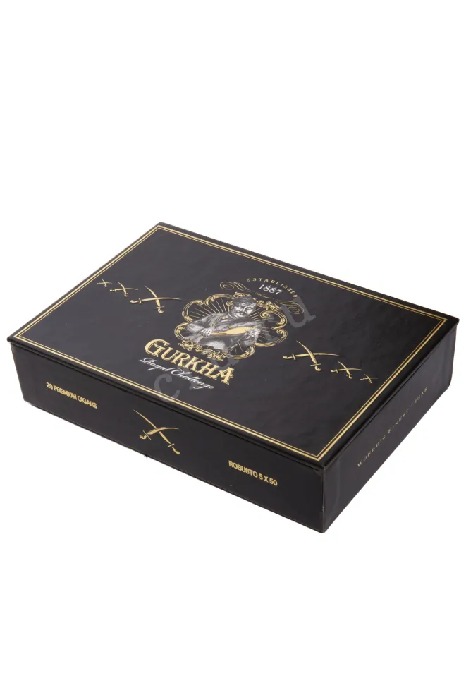 Коробка сигар Gurkha Royal Challenge Robusto