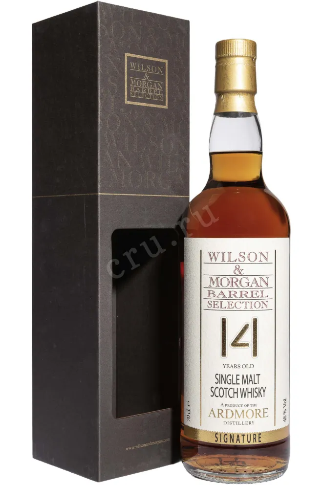 Виски Wilson & Morgan Barrel Selection Ardmore 14 Years Old in gift box  0.7 л