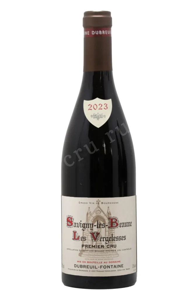 Вино Domaine Dubreuil-Fontaine Savigny Les Beaune 1er Cru Les Vergelesses Rouge 2023 0.75 л