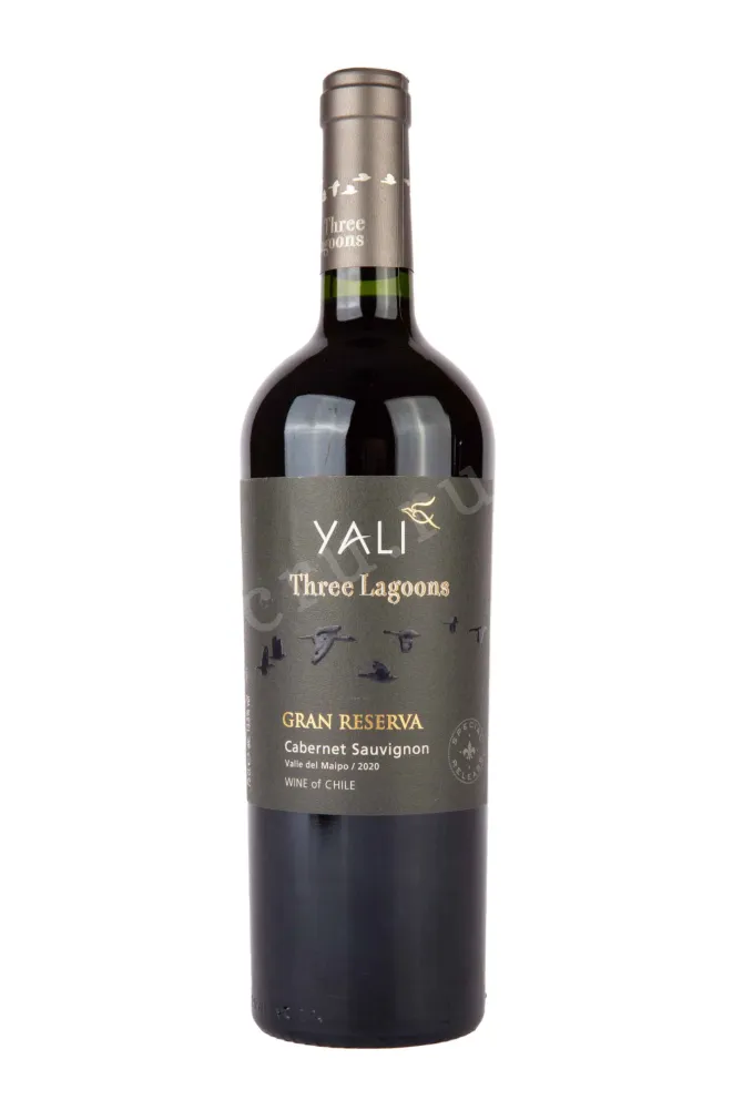 Вино Yali Three Lagoons Gran Reserva Cabernet Sauvignon 2020 0.75 л