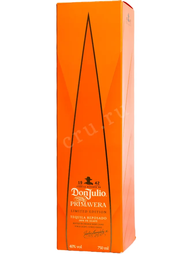 Подарочная коробка Don Julio Primavera in gift box 0.75 л