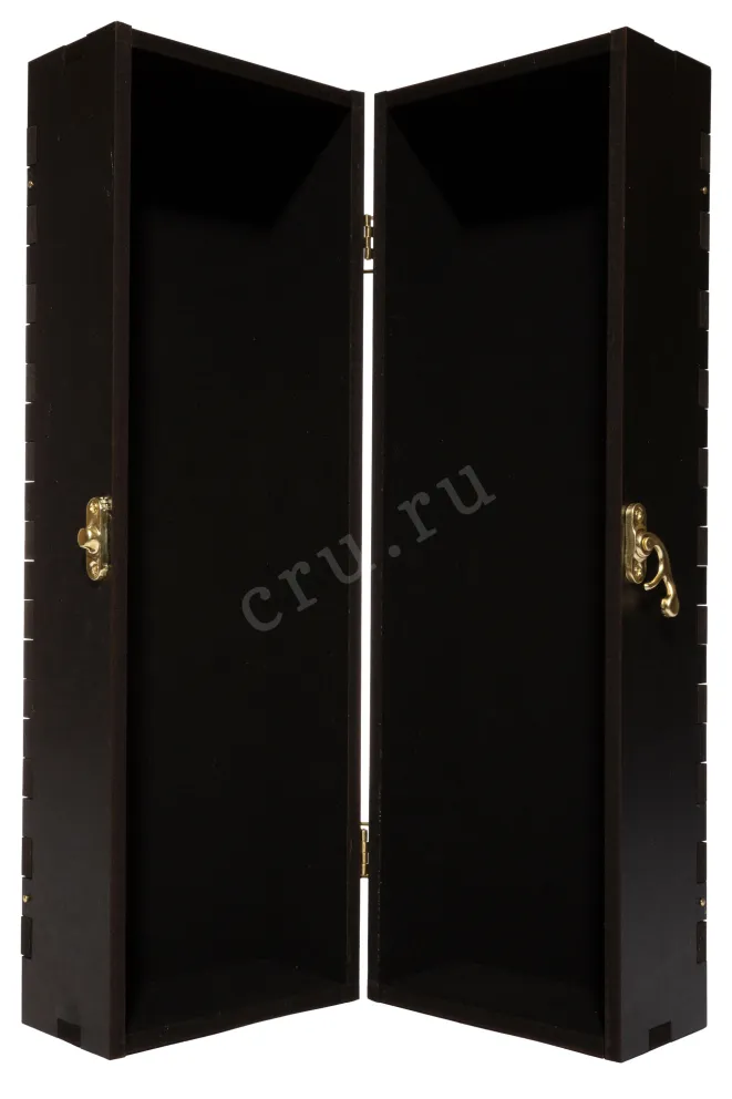 Деревянная коробка Gift Black Wooden Box for a Bordeaux Bottle