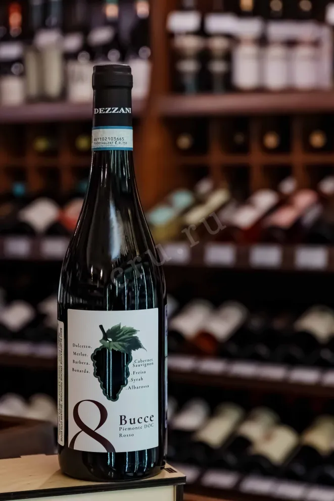 В магазине Крю Профи Dezzani 8 Bucce Piemonte Rosso DOC 2023 0.75 л