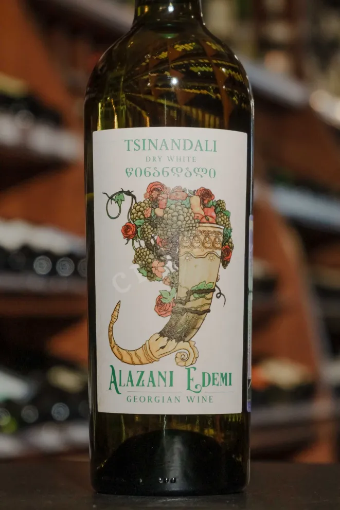 Вино Alazani Edemi Tsinandali 2017 0.75 л
