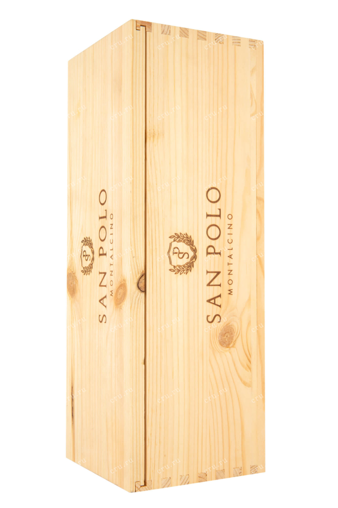 Деревянная коробка San Polo Brunello di Montalcino DOCG 2017 1.5 л