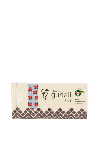 Чай Гуриели Классический с бергамотом пакетированный 25 шт 50 г