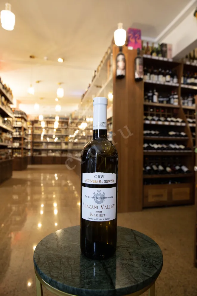 В магазине Крю Профи GRW Alazani Valley from Kakheti White 2021 0.75 л