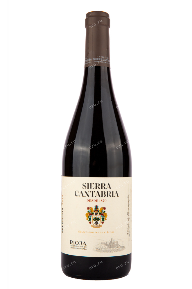 Вино Sierra Cantabria Seleccion 2019 0.75 л