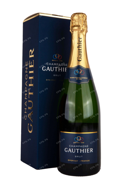 Игристое вино Gauthier Brut 2018 0.75 л