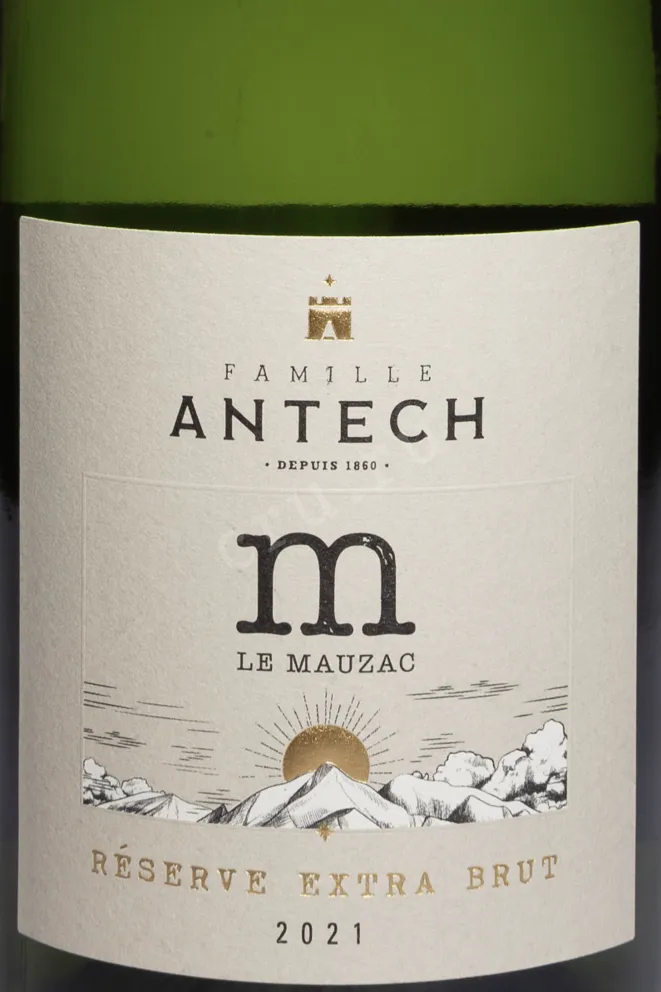 Этикетка Maison Antech Le Mauzac Blanquette de Limoux Reserve 2021 0.75 л