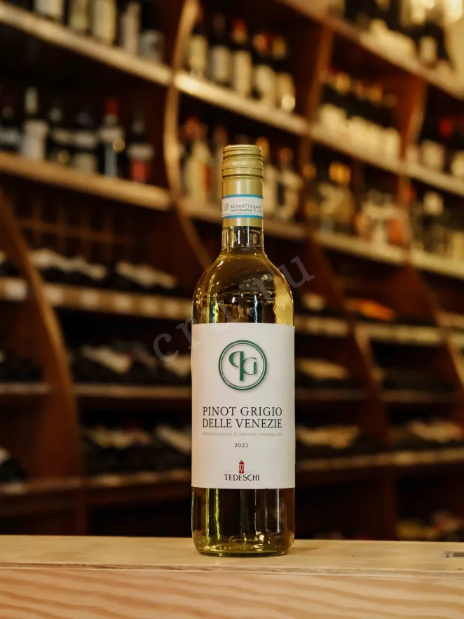 В магазине Крю Профи Tedeschi Pinot Grigio Delle Venezie DOC 2023 0.75 л