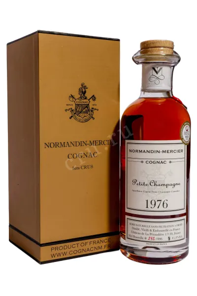 Коньяк Normandine Mersier in gift box  0.5 л