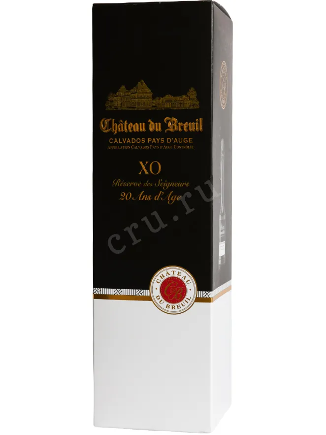 Подарочная коробка Chateau du Breuil Reserve des Seigneurs 20 years in gift box 0.7 л