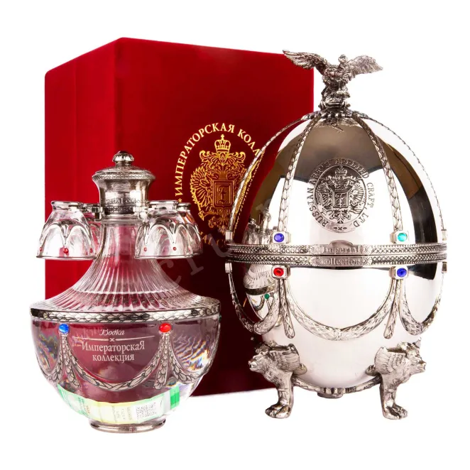 Водка Императорская Коллекция Супер Премиум Серебро  0.7 л