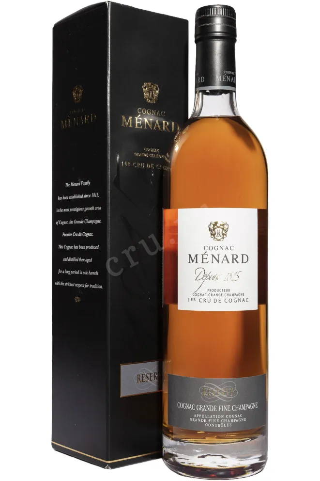 Коньяк Menard Reserve 1er Cru De Cognac in gift box  0.7 л