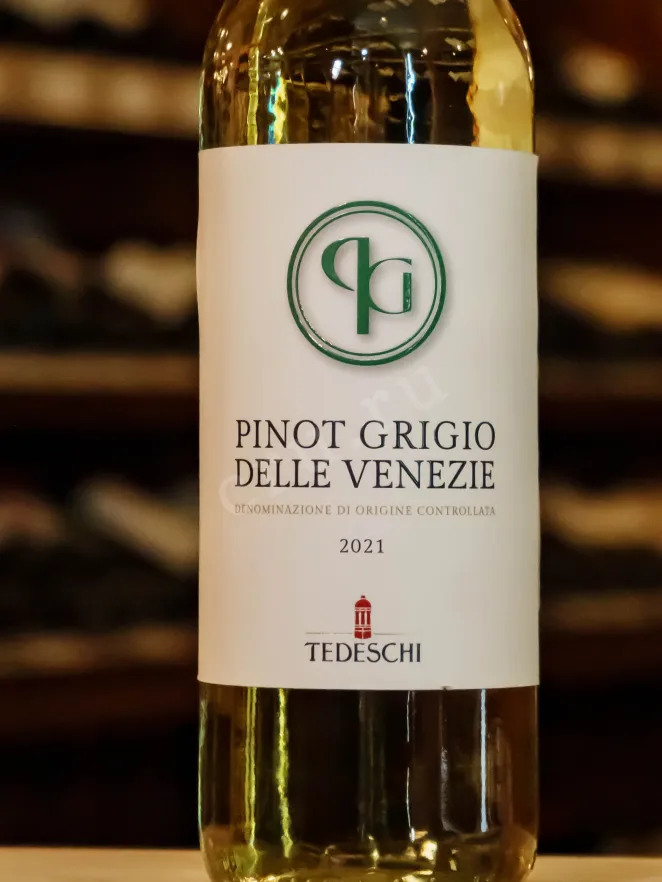 В магазине Крю Профи Tedeschi Pinot Grigio Delle Venezie DOC 2023 0.75 л