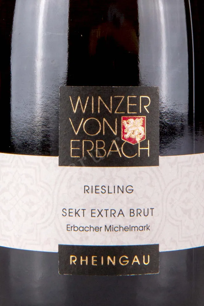 Этикетка Winzer von Erbach Erbacher Michelmark Sekt Extra Brut 0.75 л