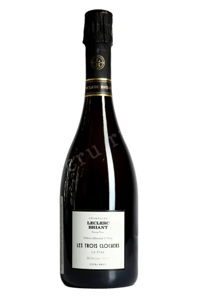 Шампанское Leclerc Briant Les Trois Clochers Le Clos Vellers-Allerand Premiere Cru Millésime 2018 0.75 л