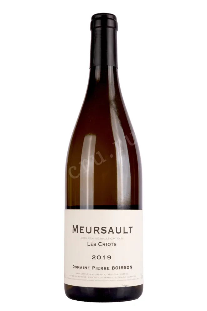 Вино Pierre Boisson Meursault Les Criots 2019 0.75 л