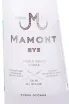 Этикетка Mamont Rye 0.7 л